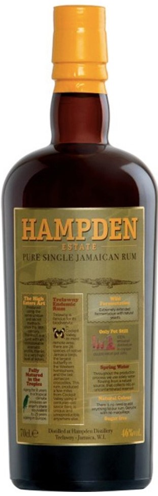 HAMPDEN ESTATE Jamaica Rum 